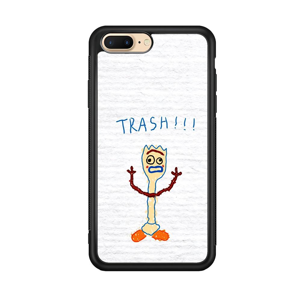 Toy Story Trash Hands Up iPhone 8 Plus Case-Oxvistore