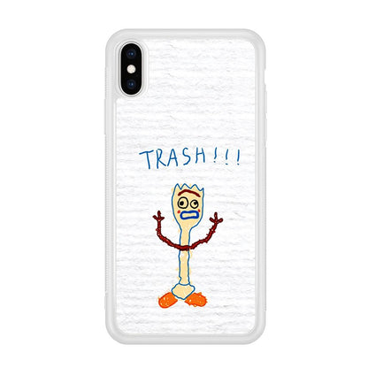 Toy Story Trash Hands Up iPhone X Case-Oxvistore