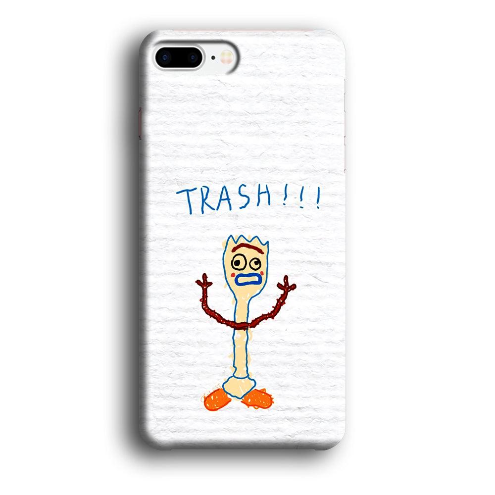 Toy Story Trash Hands Up iPhone 8 Plus Case-Oxvistore