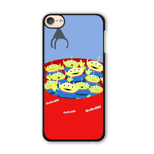 Toy Strory Geen Alien Happy With Claw Toy iPod Touch 6 Case-Plastic Black (2D Case)-Oxvistore