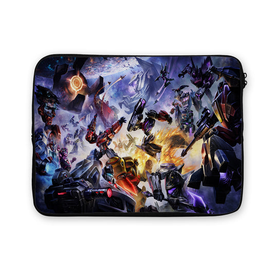 Transformer Robot Fight Laptop Sleeve Protective Cover