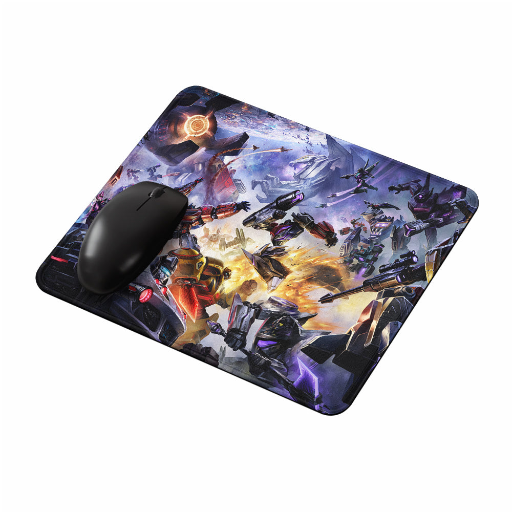 Transformer Robot Fight Mouse Pads