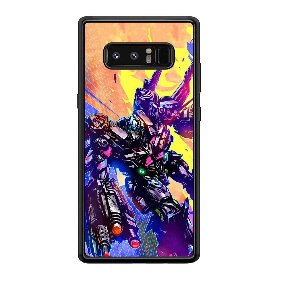 Transformers Attack from Optimus Samsung Galaxy Note 8 Case-Oxvistore