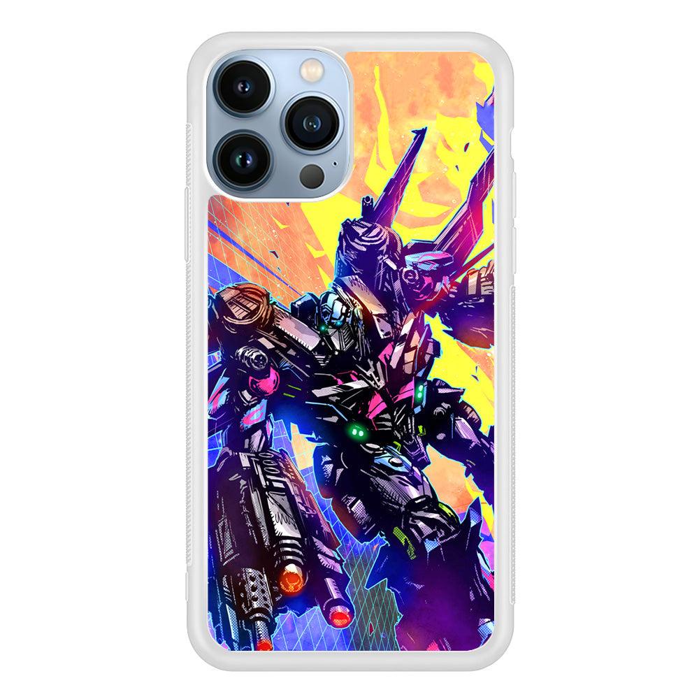 Transformers Attack from Optimus iPhone 15 Pro Case-Oxvistore