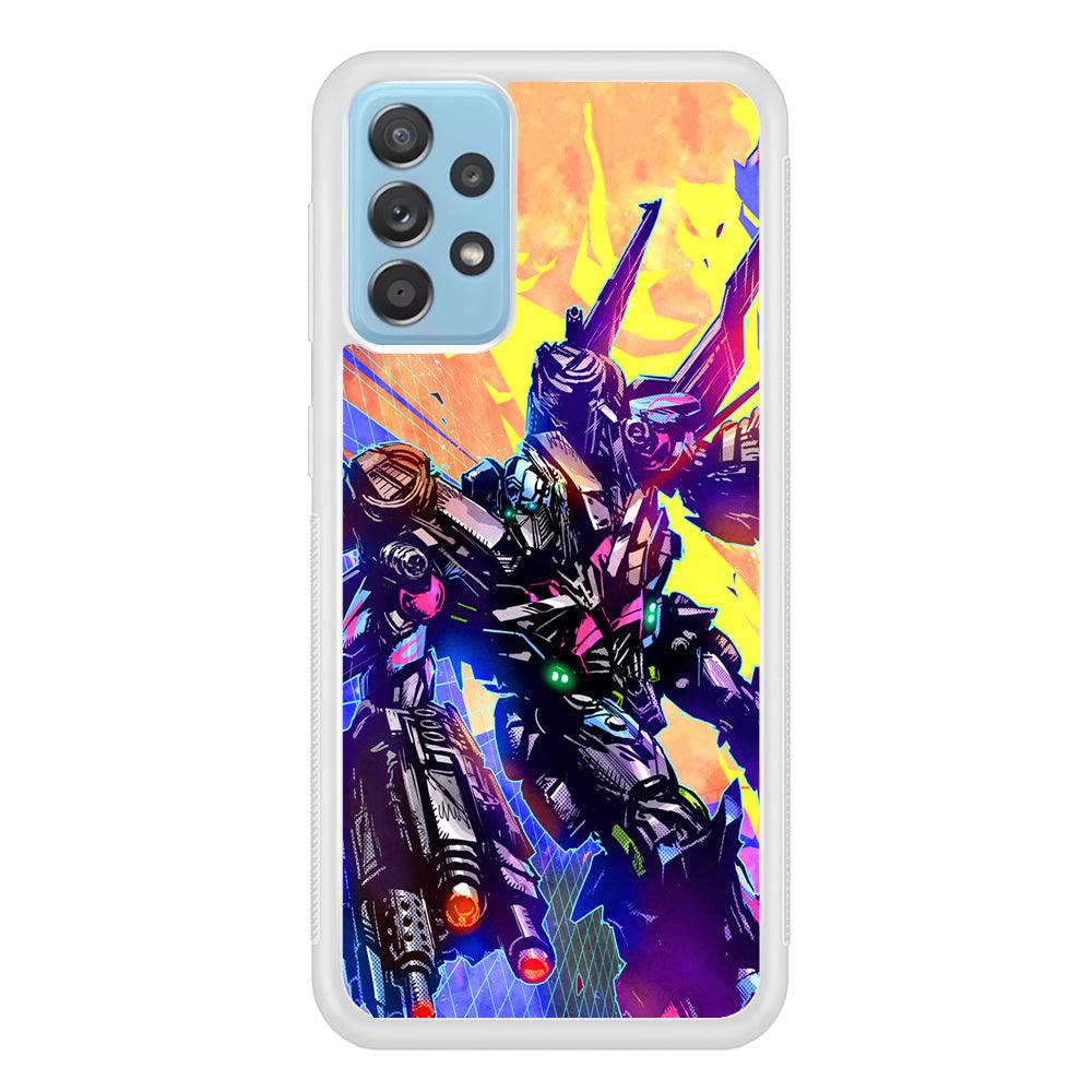 Transformers Attack from Optimus Samsung Galaxy A52 Case-Oxvistore