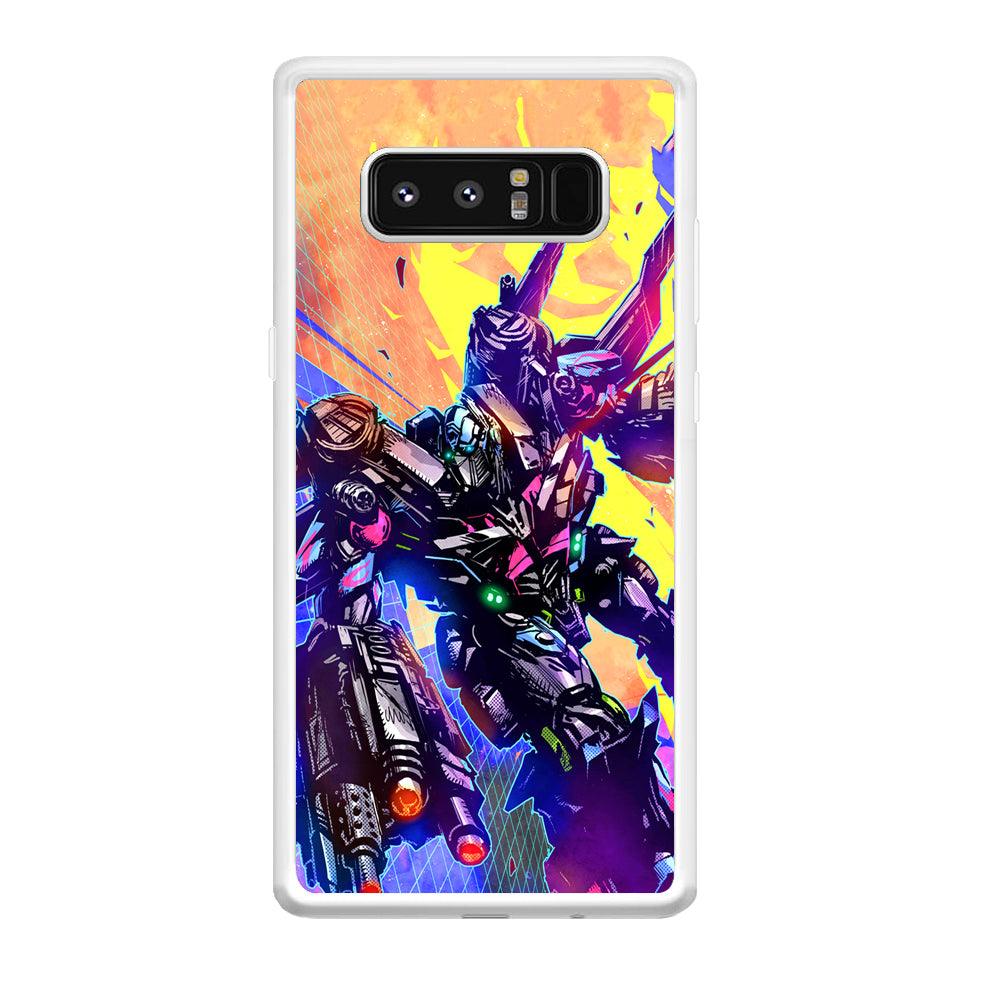 Transformers Attack from Optimus Samsung Galaxy Note 8 Case-Oxvistore