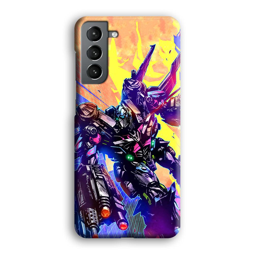 Transformers Attack from Optimus Samsung Galaxy S21 Plus Case-Oxvistore