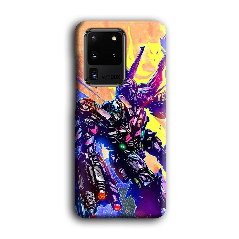 Transformers Attack from Optimus Samsung Galaxy S20 Ultra Case-Oxvistore