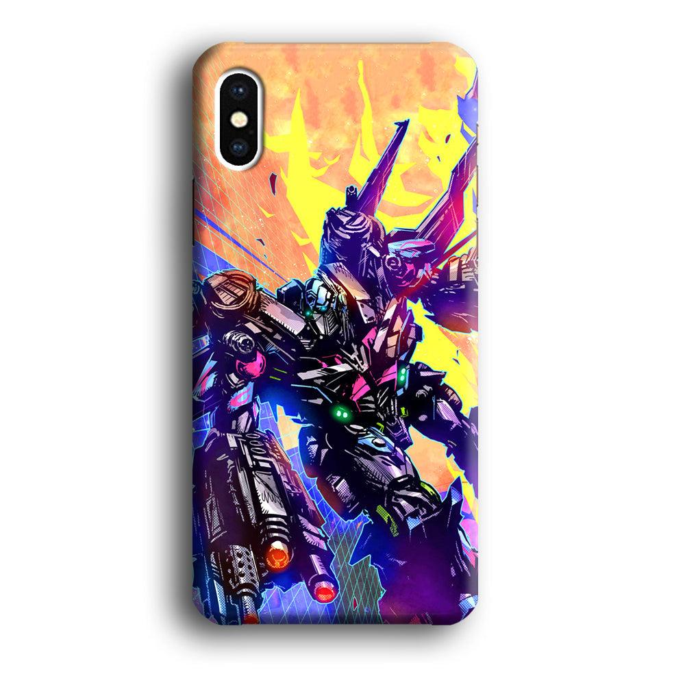 Transformers Attack from Optimus iPhone X Case-Oxvistore