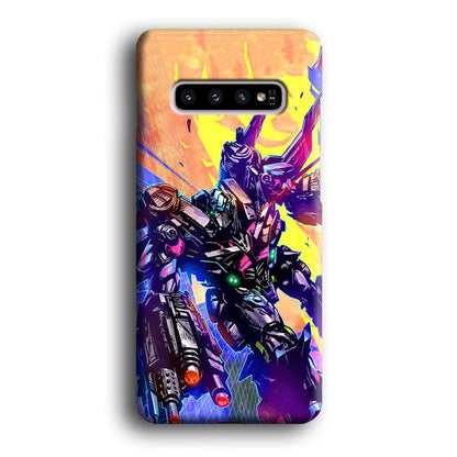 Transformers Attack from Optimus Samsung Galaxy S10 Plus Case-Oxvistore