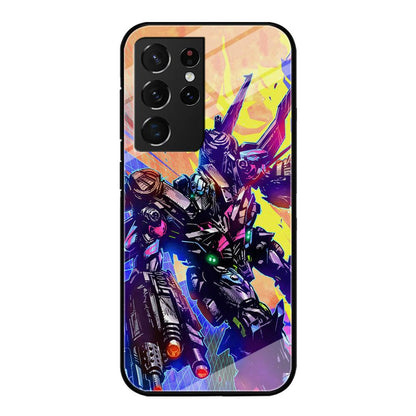 Transformers Attack from Optimus Samsung Galaxy S21 Ultra Case-Oxvistore