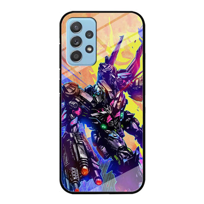 Transformers Attack from Optimus Samsung Galaxy A72 Case-Oxvistore