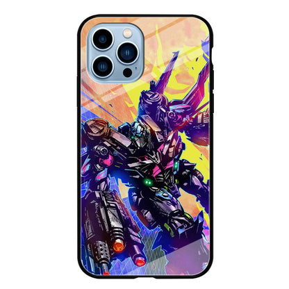 Transformers Attack from Optimus iPhone 15 Pro Case-Oxvistore