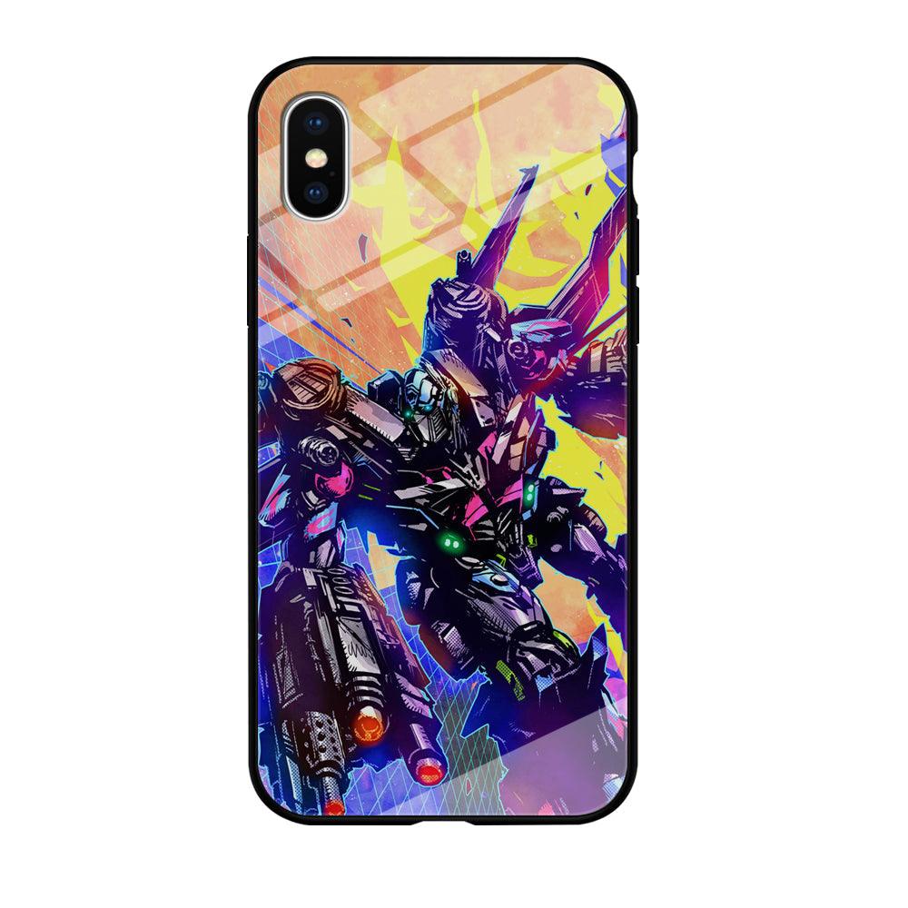 Transformers Attack from Optimus iPhone X Case-Oxvistore