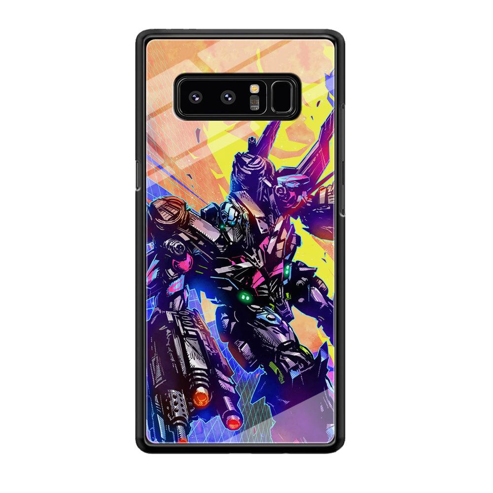 Transformers Attack from Optimus Samsung Galaxy Note 8 Case-Oxvistore