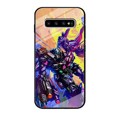 Transformers Attack from Optimus Samsung Galaxy S10 Plus Case-Oxvistore