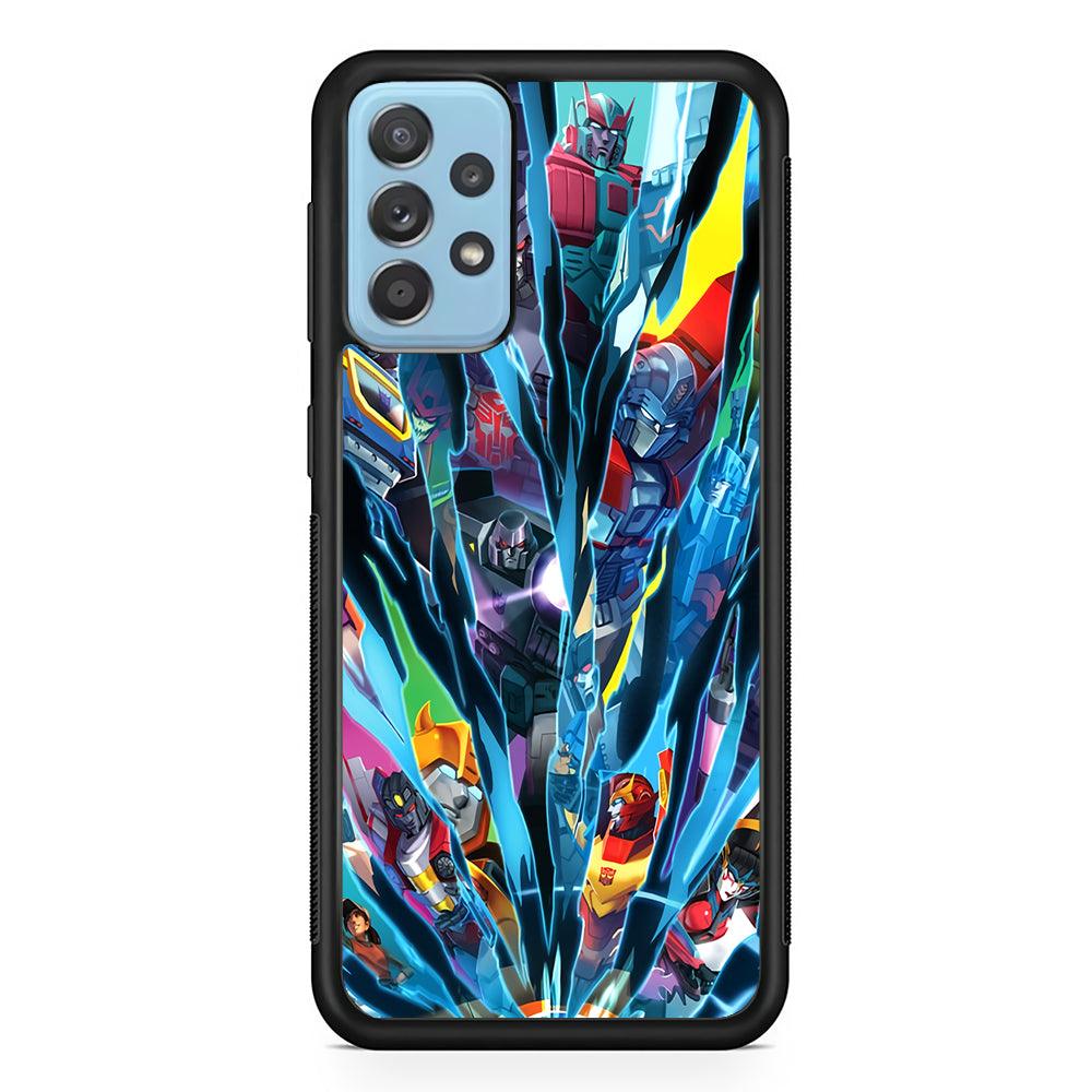 Transformers History of Cybertron Samsung Galaxy A72 Case-Oxvistore