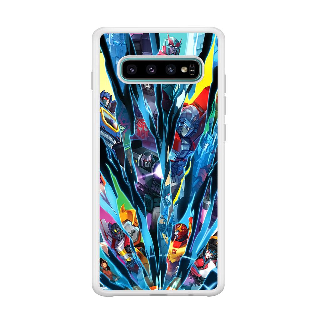 Transformers History of Cybertron Samsung Galaxy S10 Plus Case-Oxvistore