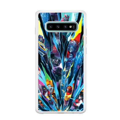 Transformers History of Cybertron Samsung Galaxy S10 Plus Case-Oxvistore