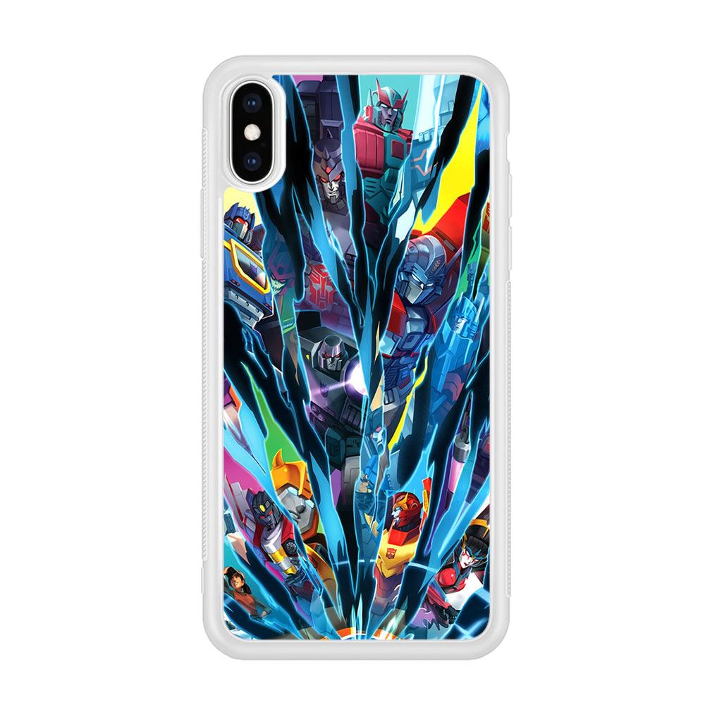 Transformers History of Cybertron iPhone X Case-Oxvistore