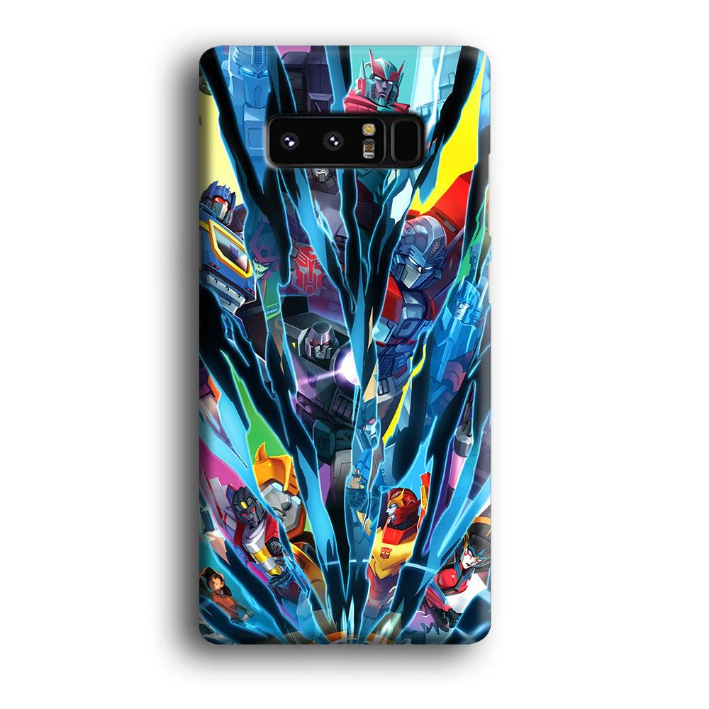 Transformers History of Cybertron Samsung Galaxy Note 8 Case-Oxvistore