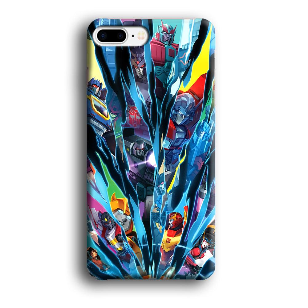 Transformers History of Cybertron iPhone 8 Plus Case-Oxvistore