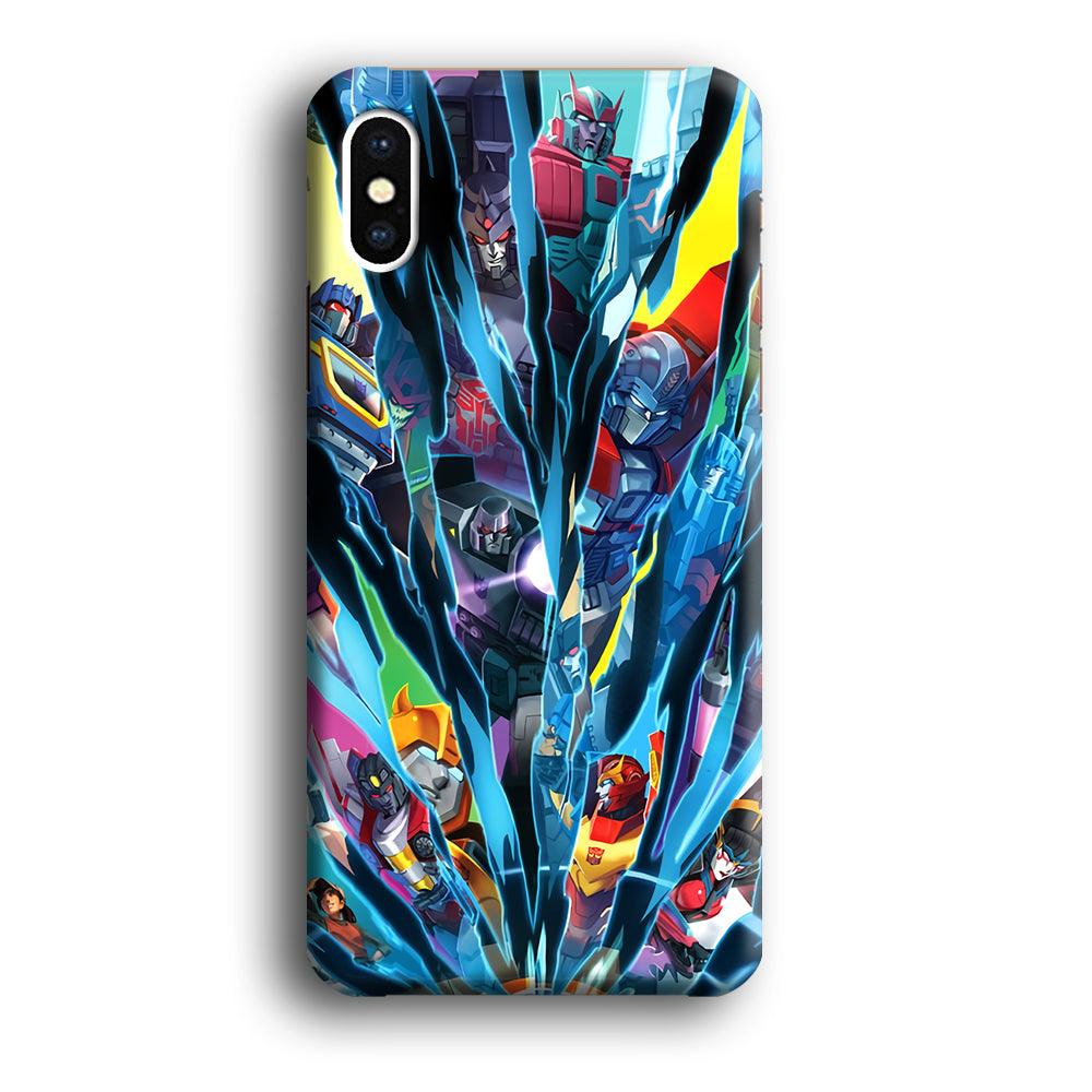 Transformers History of Cybertron iPhone X Case-Oxvistore