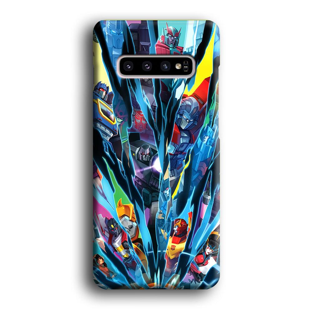 Transformers History of Cybertron Samsung Galaxy S10 Plus Case-Oxvistore