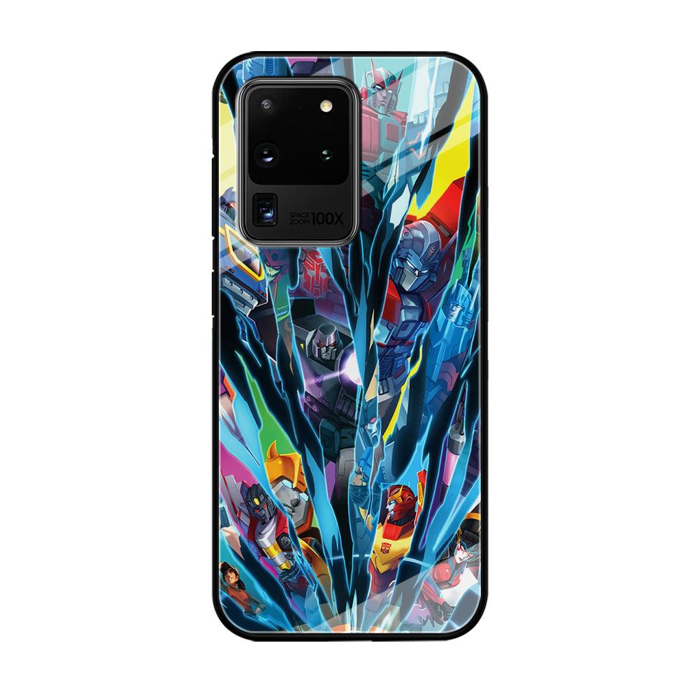 Transformers History of Cybertron Samsung Galaxy S20 Ultra Case-Oxvistore