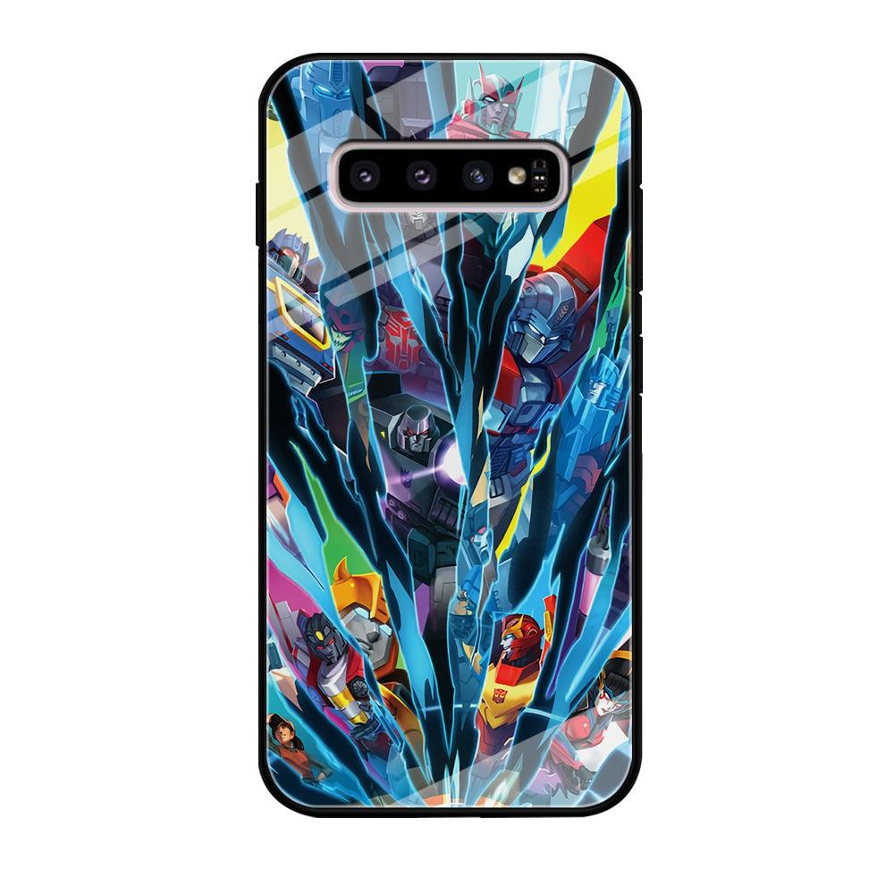 Transformers History of Cybertron Samsung Galaxy S10 Plus Case-Oxvistore