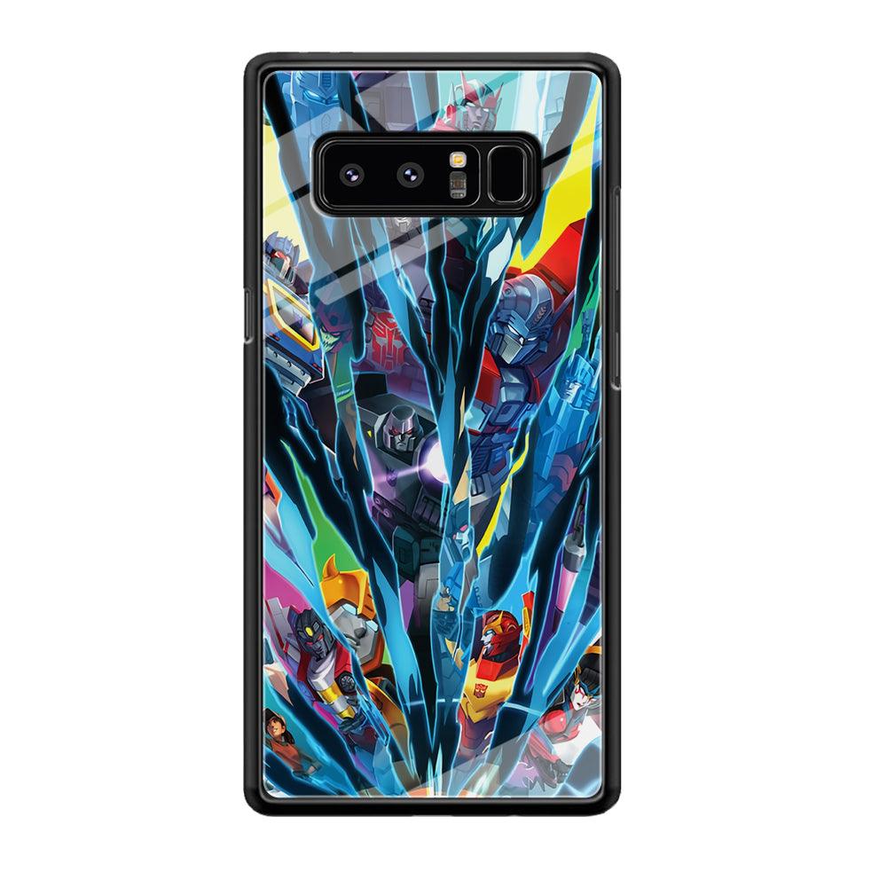 Transformers History of Cybertron Samsung Galaxy Note 8 Case-Oxvistore