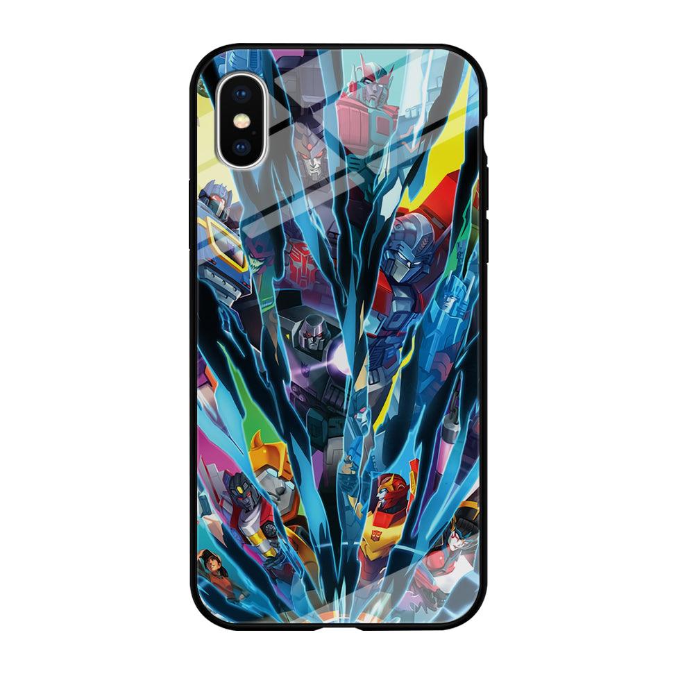 Transformers History of Cybertron iPhone X Case-Oxvistore