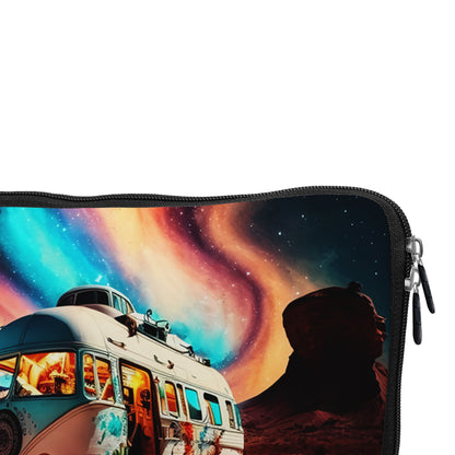 Travel Caravan Hippie Vintage Laptop Sleeve Protective Cover