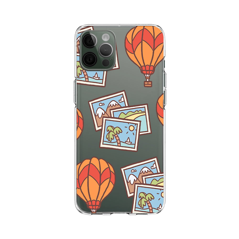 Traveling with a Hot Air Balloon Clear Soft Case