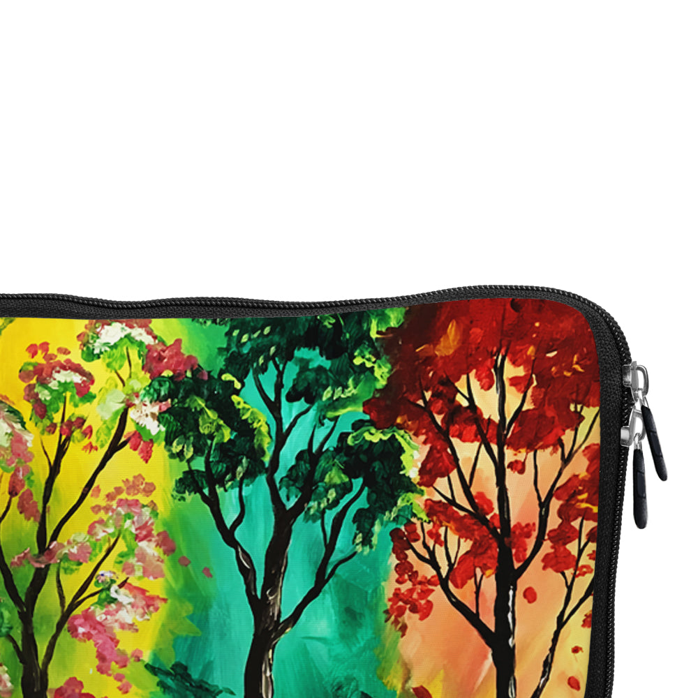 Tree Painting Four Season Laptop Sleeve Protective Cover