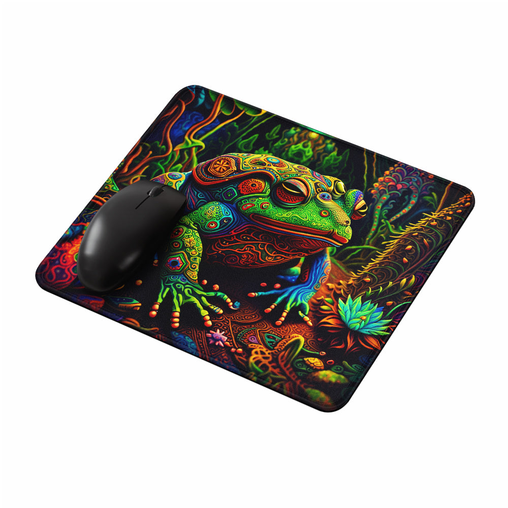 Trippy Frog Colorful Mouse Pads