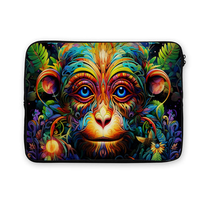 Trippy Monkey Colorful Laptop Sleeve Protective Cover