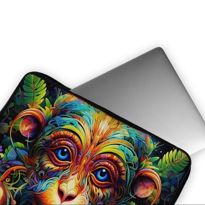 Trippy Monkey Colorful Laptop Sleeve Protective Cover