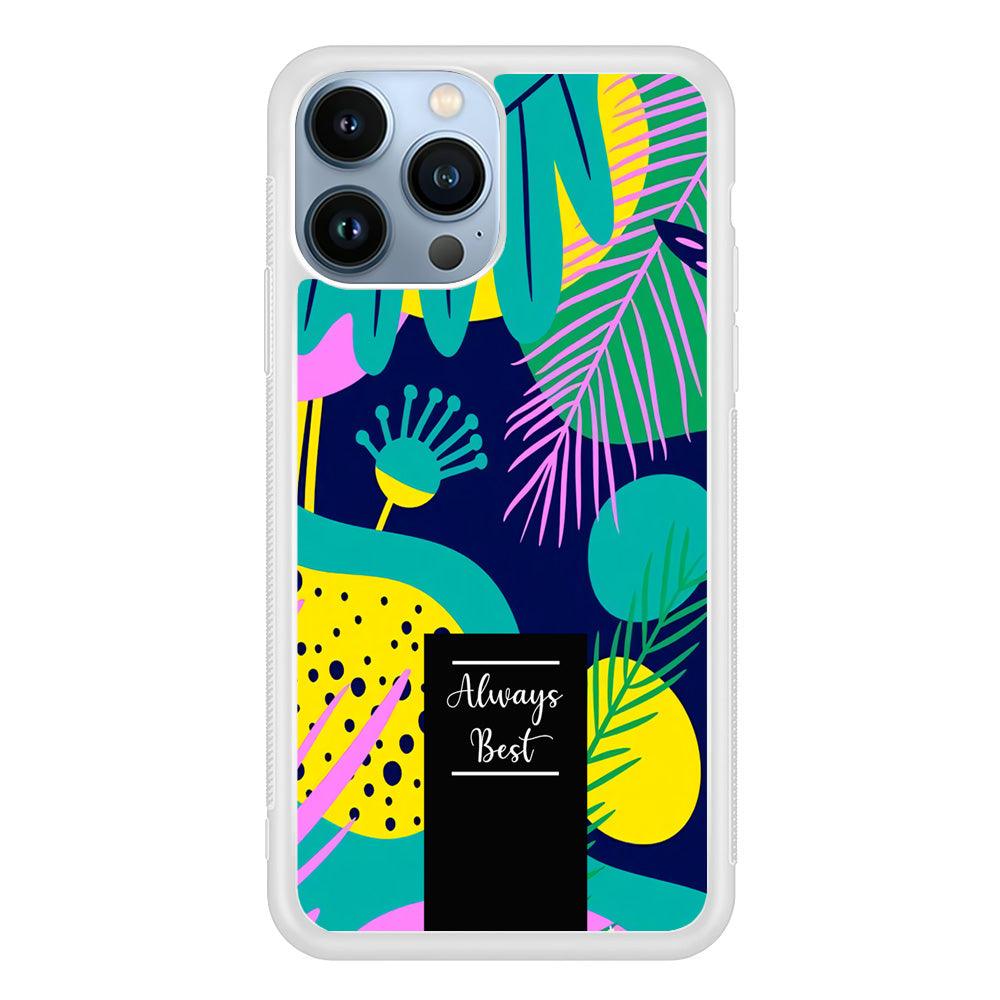 Tropical Colour The Blue World iPhone 14 Pro Max Case-Oxvistore