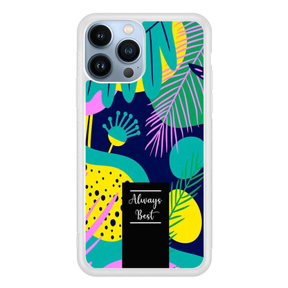 Tropical Colour The Blue World iPhone 14 Pro Max Case-Oxvistore