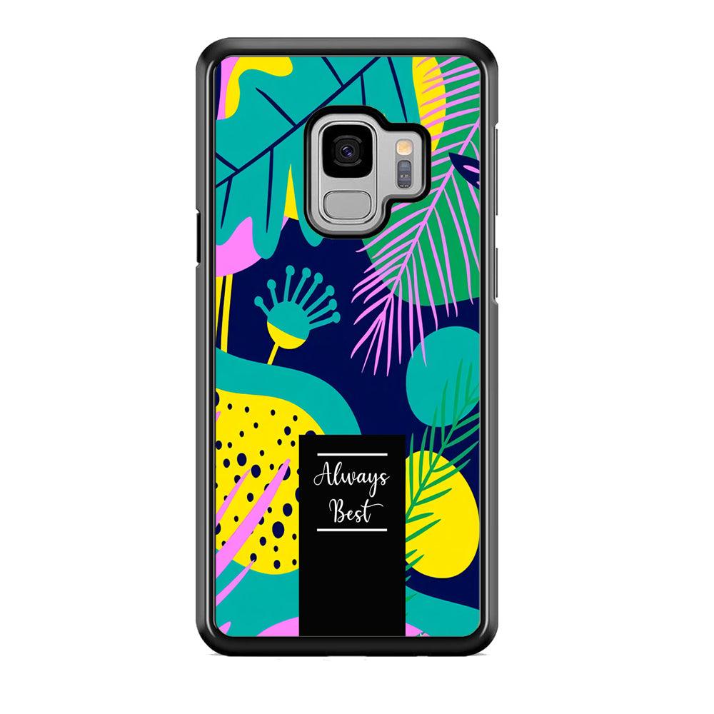 Tropical Colour The Blue World Samsung Galaxy S9 Case-3D Case-Oxvistore