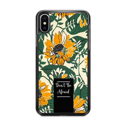 Tropical Colour Yellow Crown iPhone X Case-Oxvistore