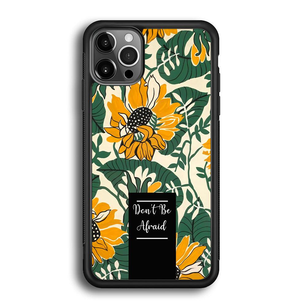 Tropical Colour Yellow Crown iPhone 12 Pro Case-Oxvistore