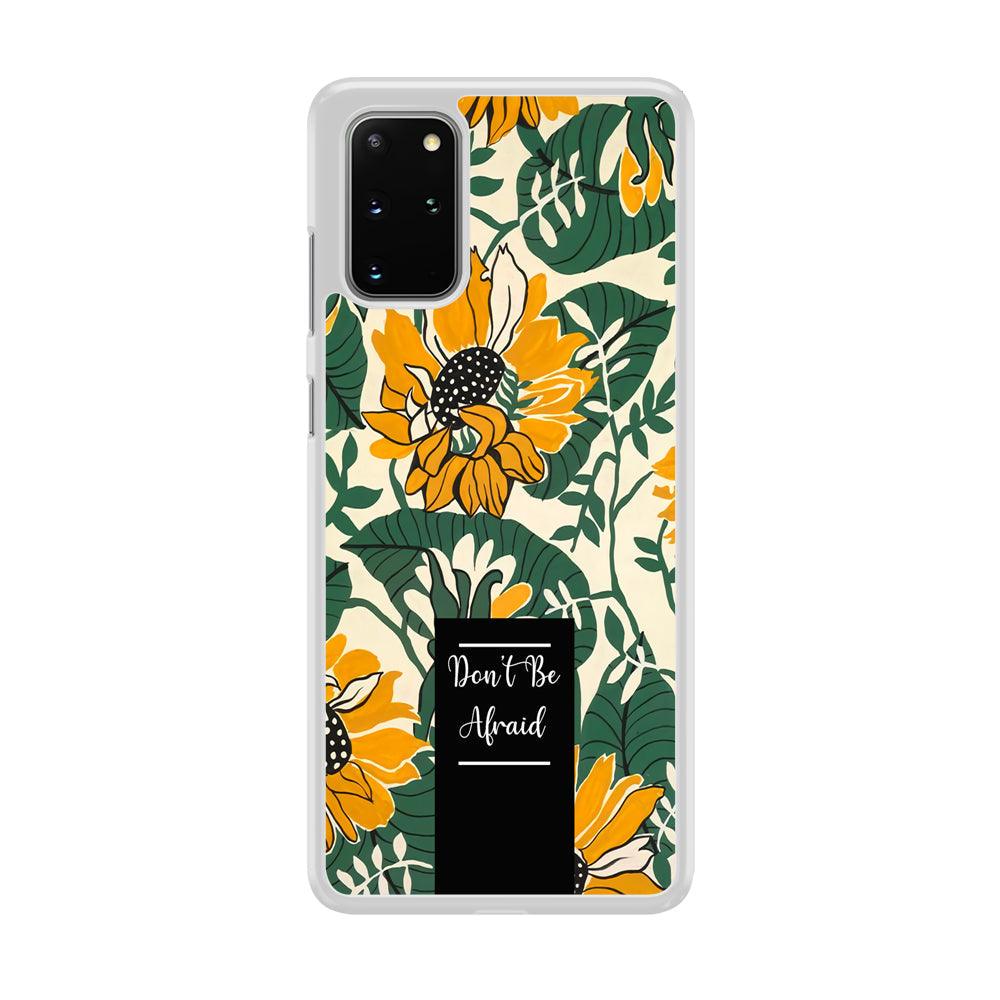 Tropical Colour Yellow Crown Samsung Galaxy S20 Plus Case-Oxvistore