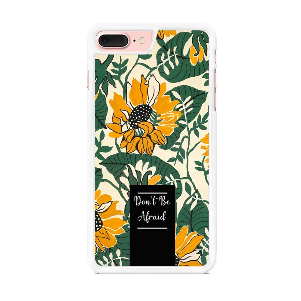 Tropical Colour Yellow Crown iPhone 7 Plus Case-Oxvistore