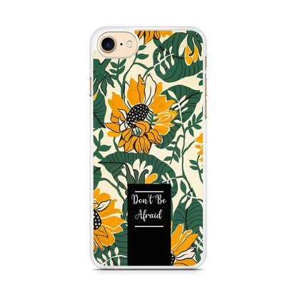 Tropical Colour Yellow Crown iPhone 8 Case-Oxvistore