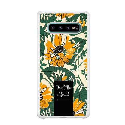 Tropical Colour Yellow Crown Samsung Galaxy S10 Case-Oxvistore