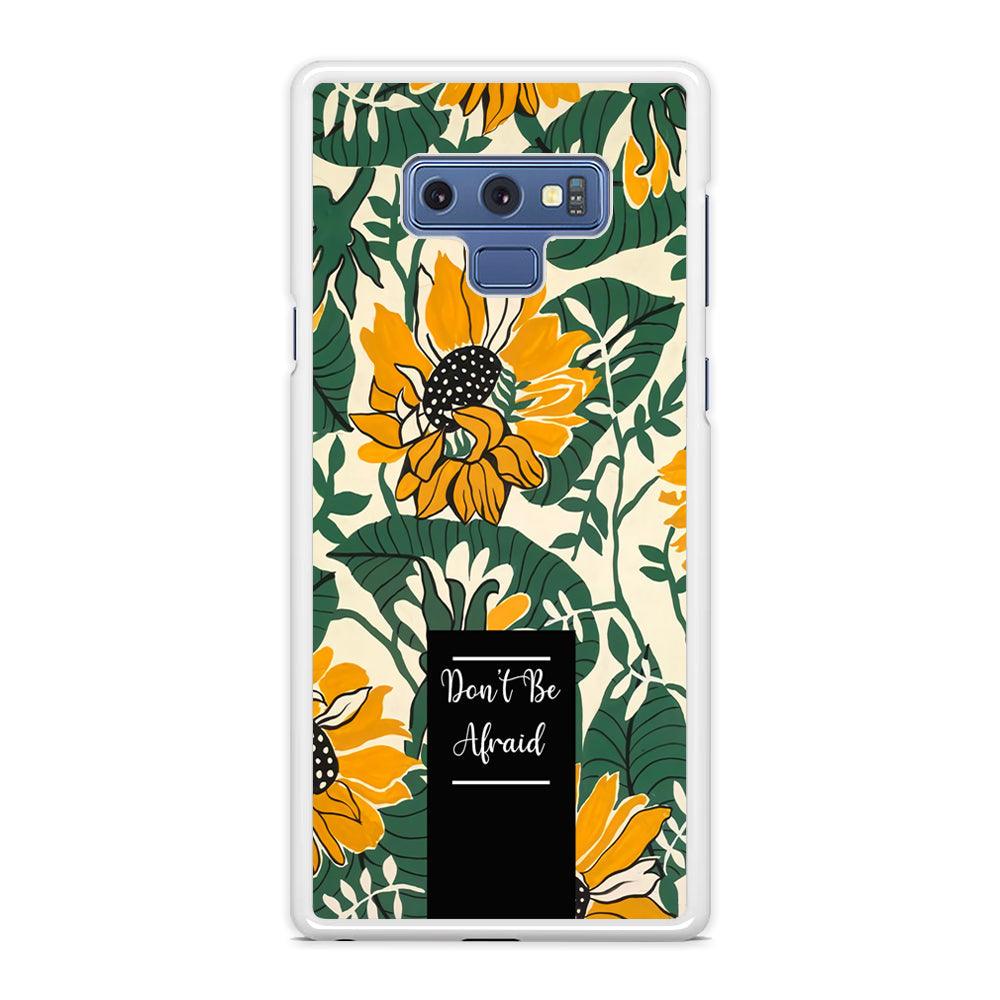 Tropical Colour Yellow Crown Samsung Galaxy Note 9 Case-Oxvistore