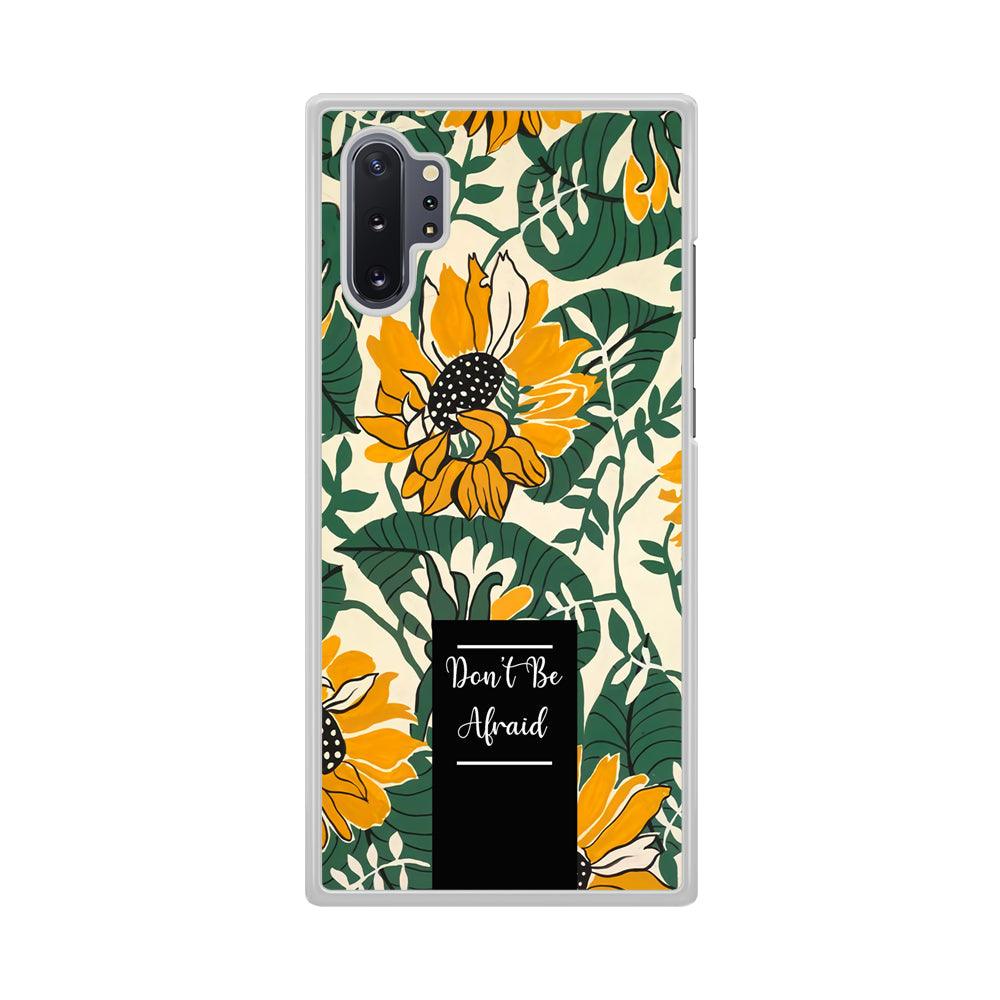 Tropical Colour Yellow Crown Samsung Galaxy Note 10 Plus Case-Oxvistore