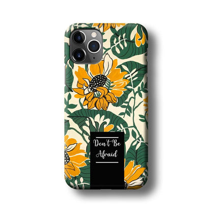 Tropical Colour Yellow Crown iPhone 11 Pro Case-Oxvistore